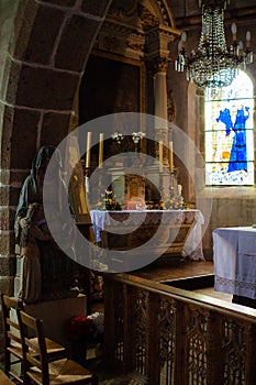 France. Normandy. Mont Saint-Michel. Jeanne d'Arc