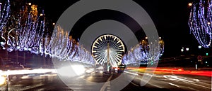 France, Paris: Champs Elysees photo