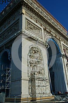 France Paris L`Arc de Triomphe wrapping  847099