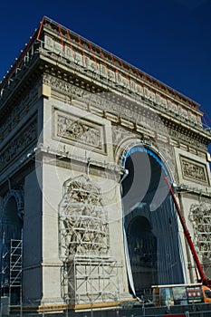 France Paris L`Arc de Triomphe wrapping  847121