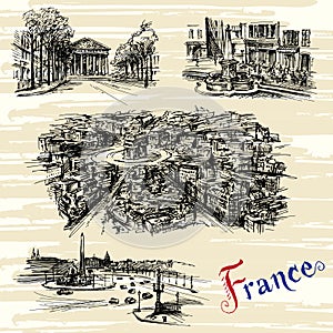 France - Paris, Nice, travel Europe