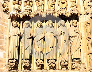 France, Paris: Notre Dame cathedral