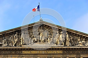 France, Paris, palais Royal: Assemblee National