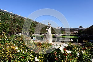 France, Paris: Palais Royal garden