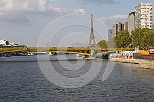 France Paris Pont Mirabeau and its statues  847701