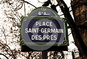 France, Paris: Saint Germain des pres