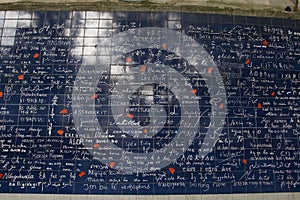 France Paris Wall of Love in Montmarte  841085