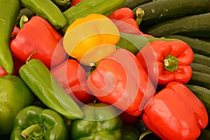 France, the pepper at the market of Saint Germain en Laye