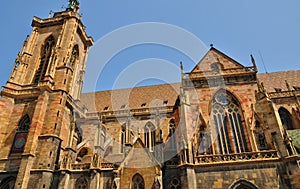 France, picturesque city of Colmar in Haut Rhin