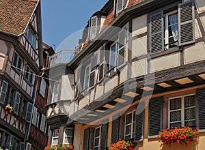 France, picturesque city of Colmar in Haut Rhin
