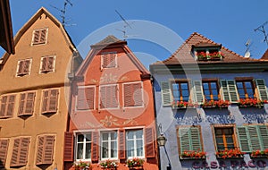 France, picturesque city of Colmar in Haut Rhin