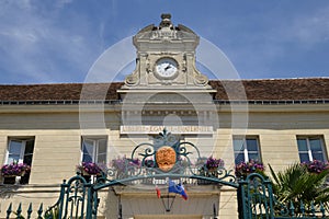 France, the picturesque city of Pontoise in Val d Oise