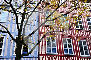 France; the picturesque city of Rouen in Seine Maritime