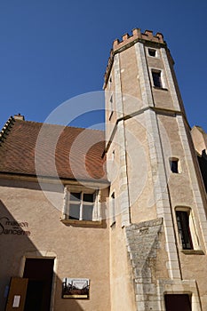 France, picturesque city of Sancerre in Cher