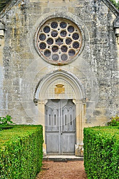 France, picturesque garden of Marqueyssac in Dordogne