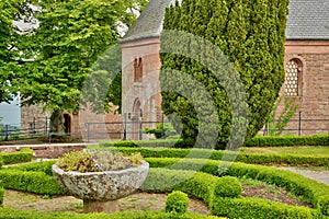 France, picturesque Mont Sainte Odile in Ottrott