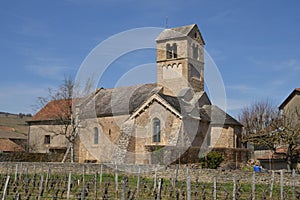 France, picturesque village of Ige in Saone et Loire photo