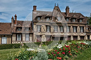 France, picturesque village of Lyons la Foret photo