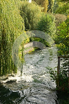 France, the picturesque village of Saint Clair sur Epte