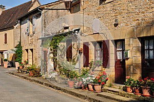 France, picturesque village of Saint Leon sur Vezere photo