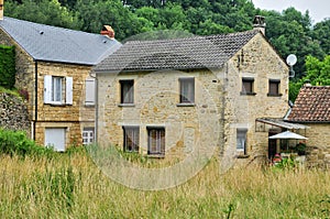 France, picturesque village of Salignac photo