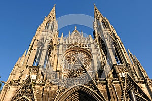 France Rouen: the gothic cathedral of Rouen