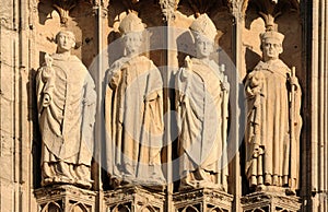 France Rouen: the gothic cathedral of Rouen