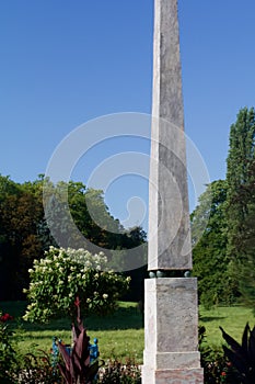France Rueil-Malmaison Obelisk at Chateau de Malmaison  847637