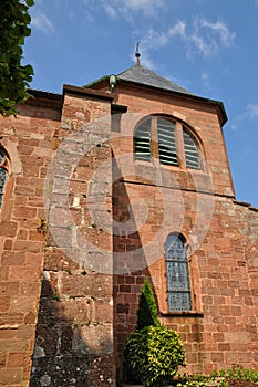 France, Sainte Odile monastery in Ottrott