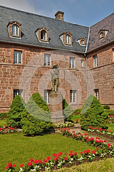 France, Sainte Odile monastery in Ottrott