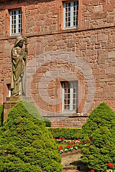 France, Sainte Odile monastery in Ottrott