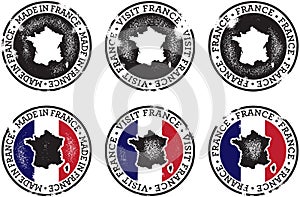 France Stamps for Trade and Tourism