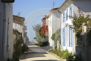 France, Talmont village.