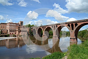 France, Tarn, Albi, the New Bridge.