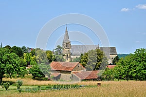 France, village of Salignac in Dordogne photo