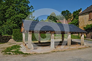 France, village of Salignac in Dordogne photo