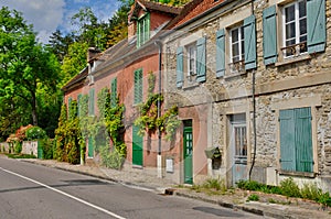 France, the village of Vetheuil in Val d Oise