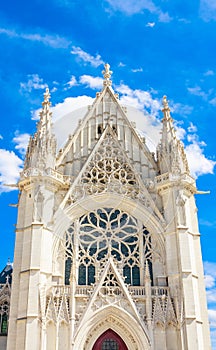 France, Vincennes, Chateau de Vincennes, The Sainte Chapelle