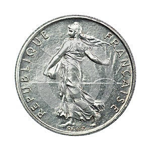 France Â½ franc, 1997