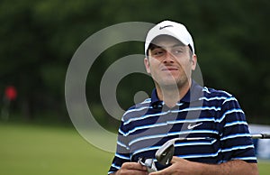 Francesco Molinari at the French Open 2012