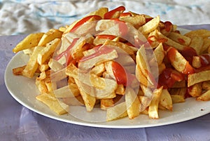 Franch frites photo