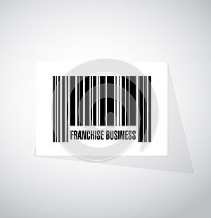 franchise business upc code sign