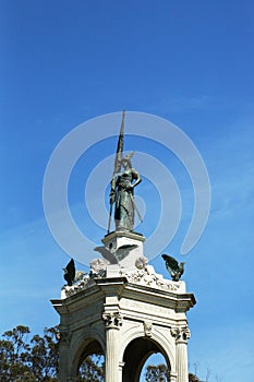 Francis Scott Key monument in Golden Gate Park in San Francisco