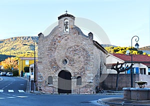 Franciscan chapel in southern France, Provence photo