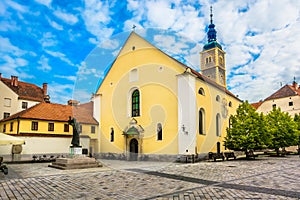 Franciscan church in Croatia, Varazdin. photo