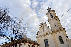 Franciscan Church in Gyongyos, Hungary