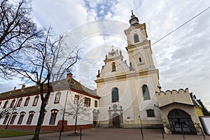 Franciscan Church in Gyongyos, Hungary