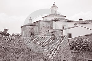 Franciscan Convent in Plaza de los Descalzos Square, Trujillo, E photo