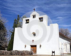 Franciscan Mission Church in Tularosa, New Mexico