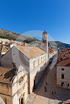 Franciscan Monastery (1317) in Dubrovnik, Croatia